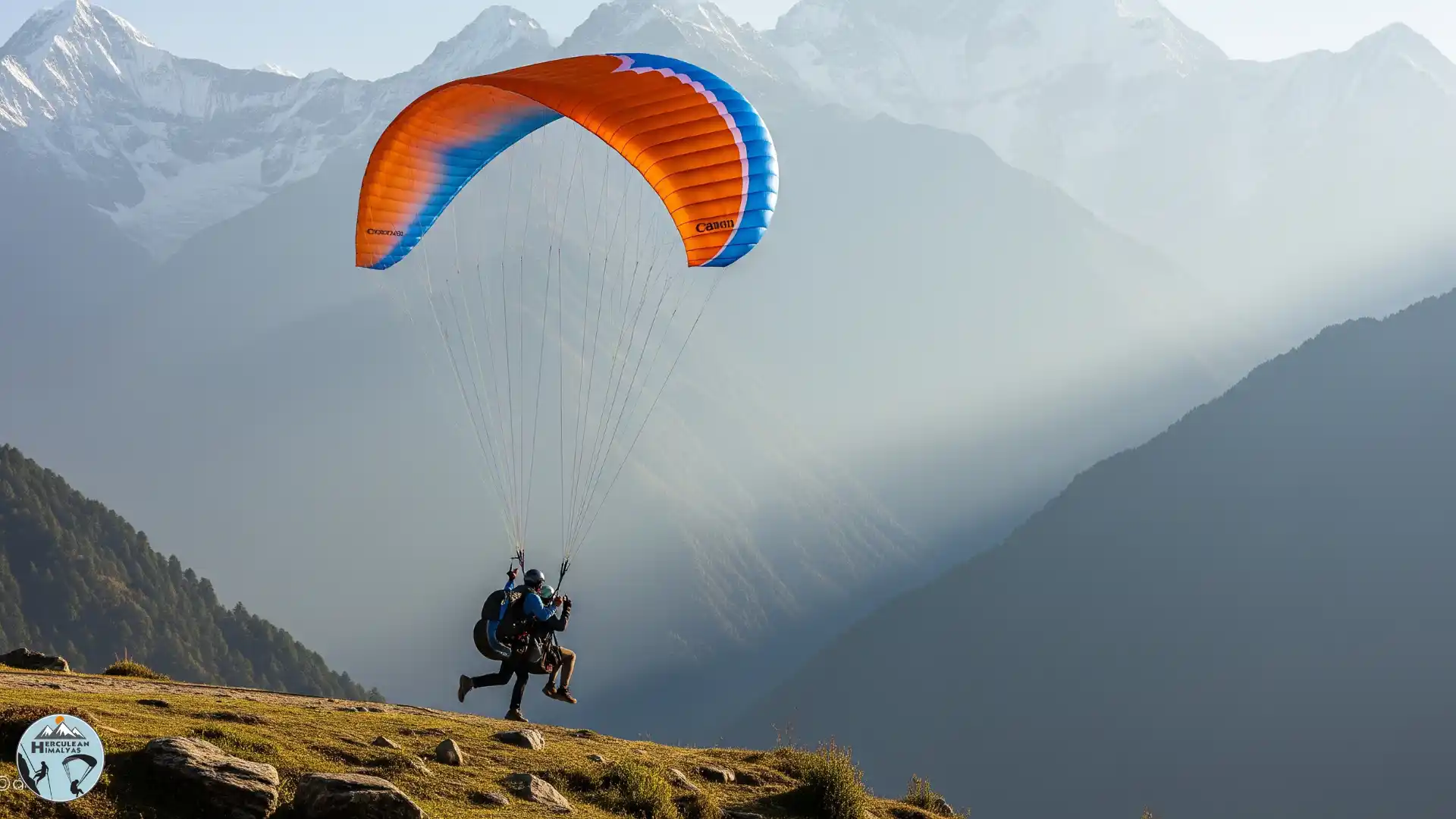 Manali paragliding places for different flight types